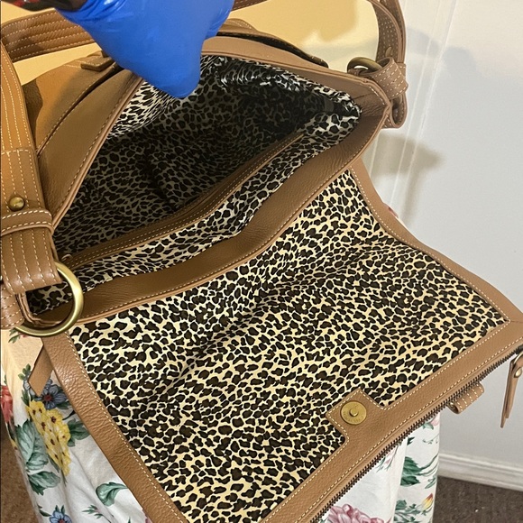 Tan Leather Satchel Bag
B Collective - Picture 3 of 6